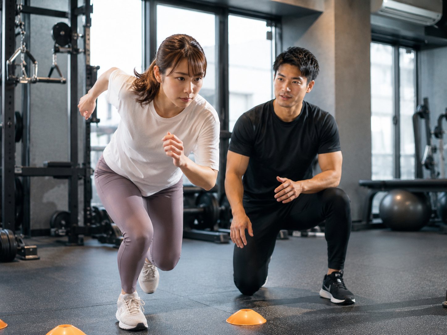 トレーニング指導の様子